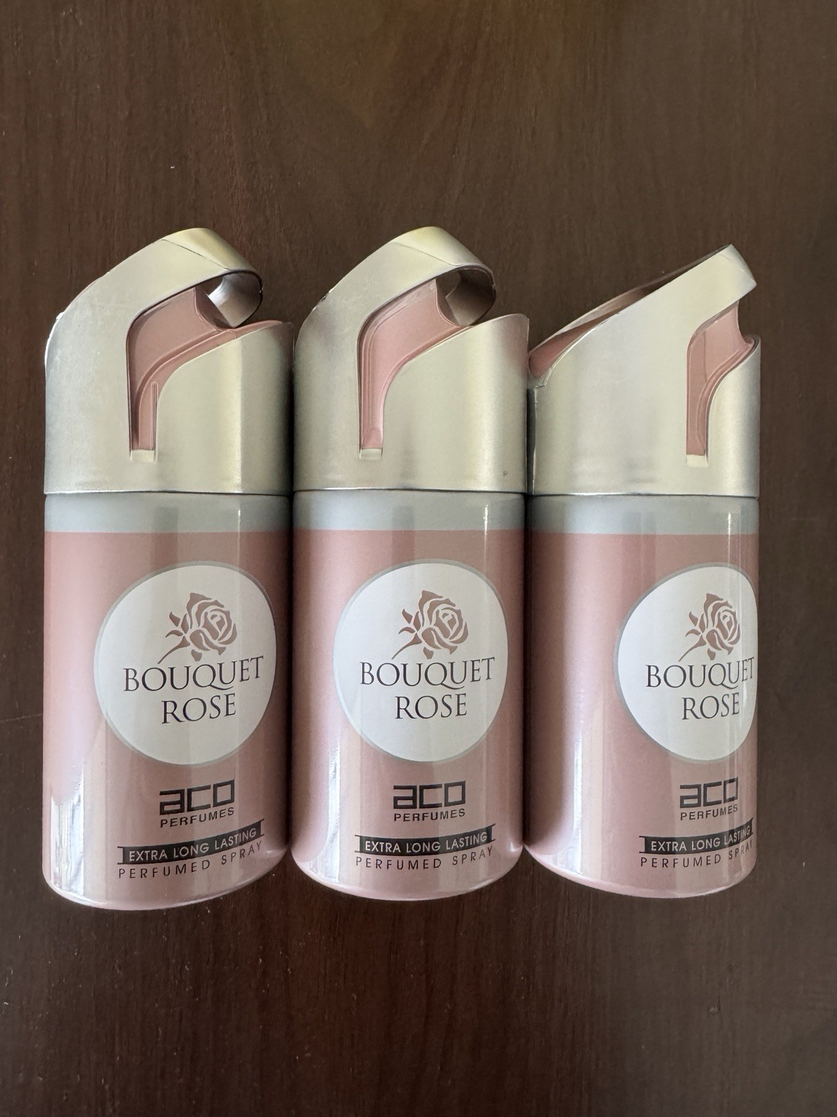 aco ROSE perfumer Body spray 200 ml Expired 2027 France{ 3 BOTTLES}✅