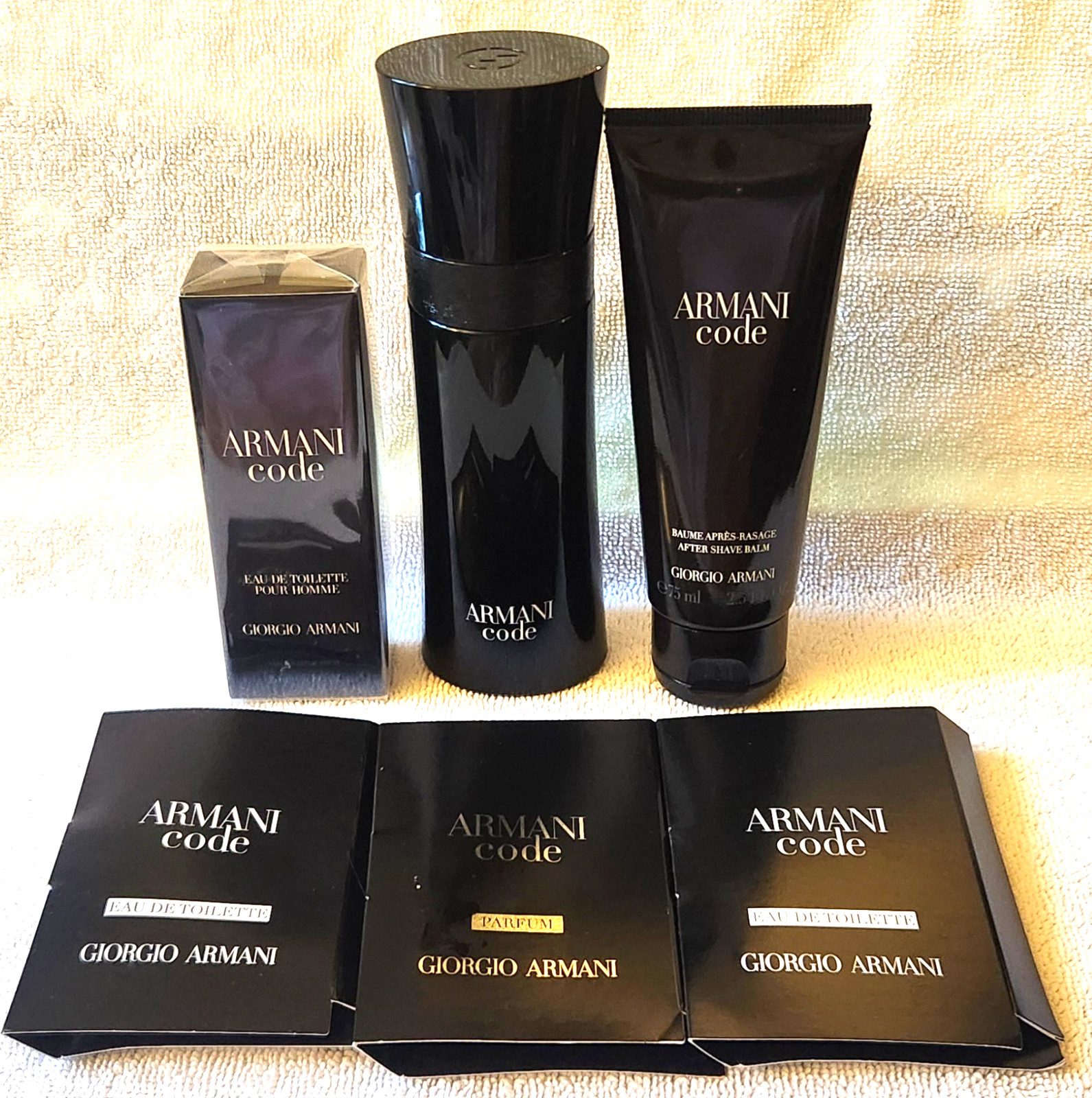 **Giorgio Armani ARMANI CODE Eau De Toilette 2.5 oz/75 ml EDP Tst Spray**