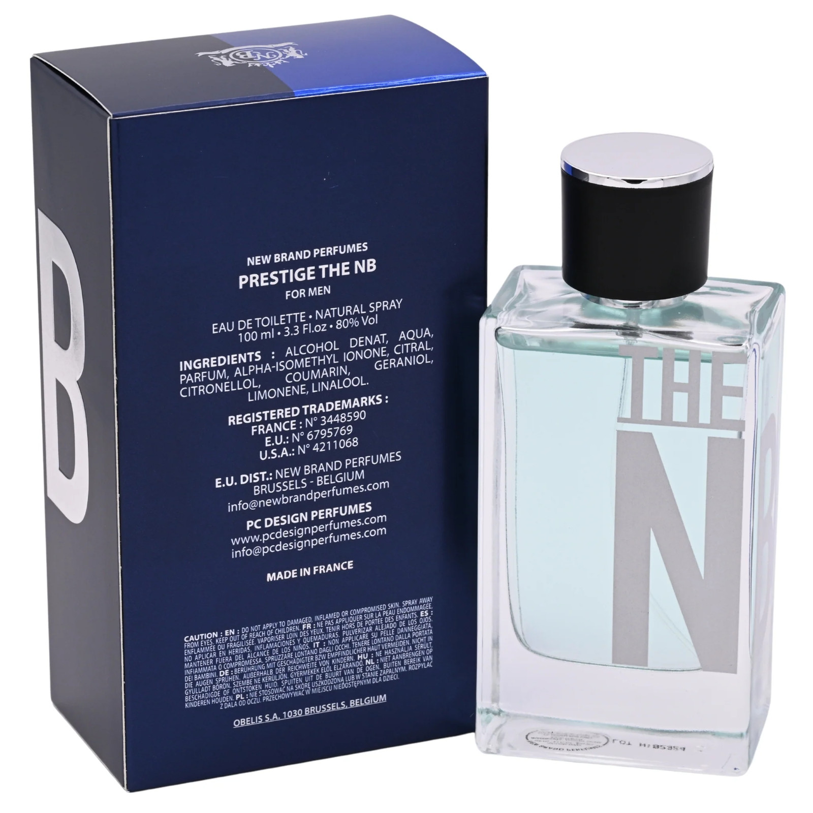 Prestige The NB by New Brand cologne for men EDT 3.3 / 3.4 oz New In Box