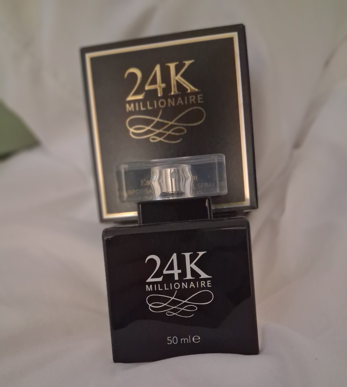 24K Millionaire Eau de Parfum EDP Spray Fragrance, Regular Size 50 ml