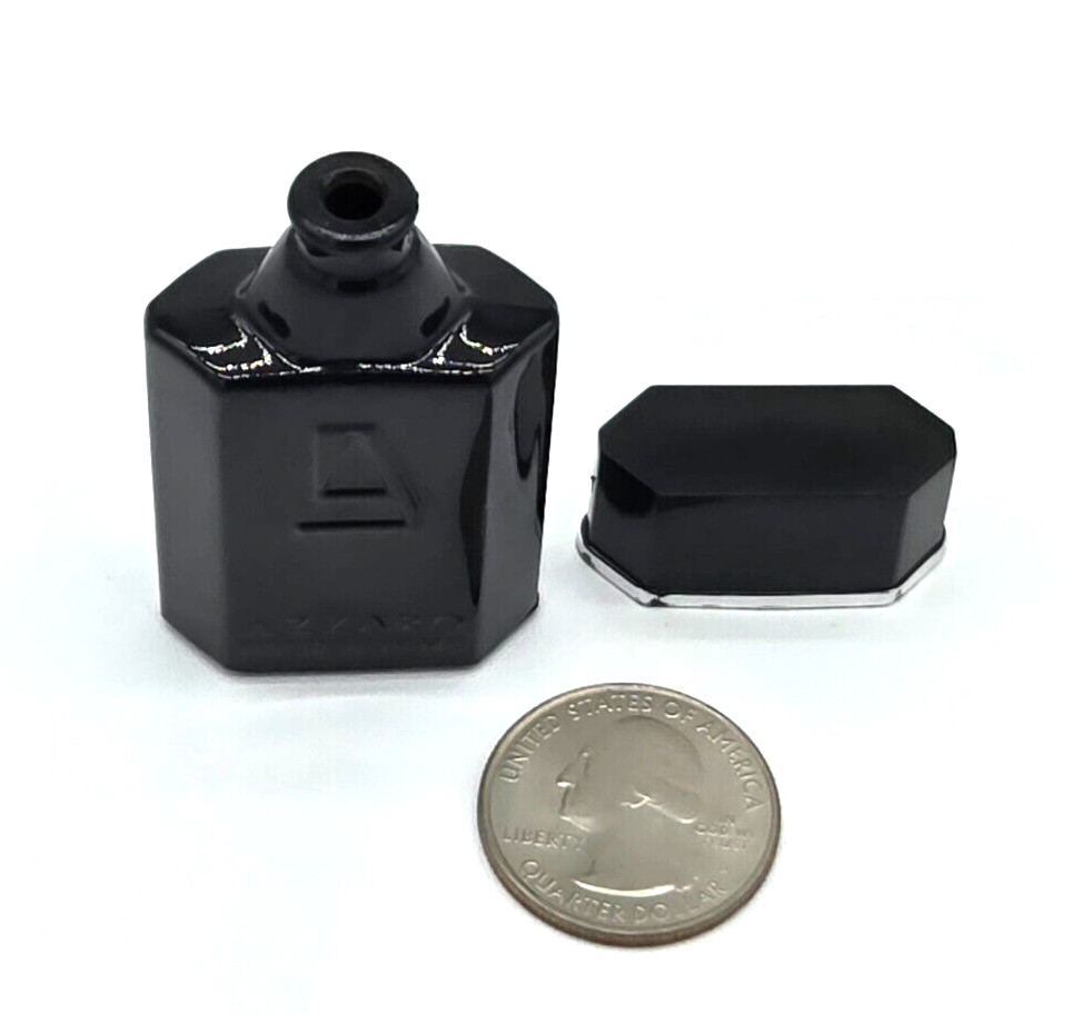 AZZARO ONYX EDT (0.23 OZ) MINI FOR MEN NEW SPLASH OLD FORMULA 100% AUTHENTIC