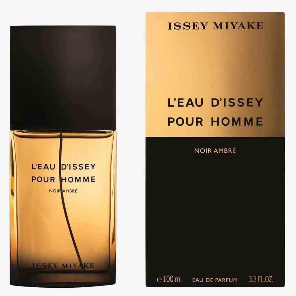 Issey Miyake L’Eau D’Issey Noir Ambre Pour Homme For Men EDP 3.3 Oz 100ml NIB