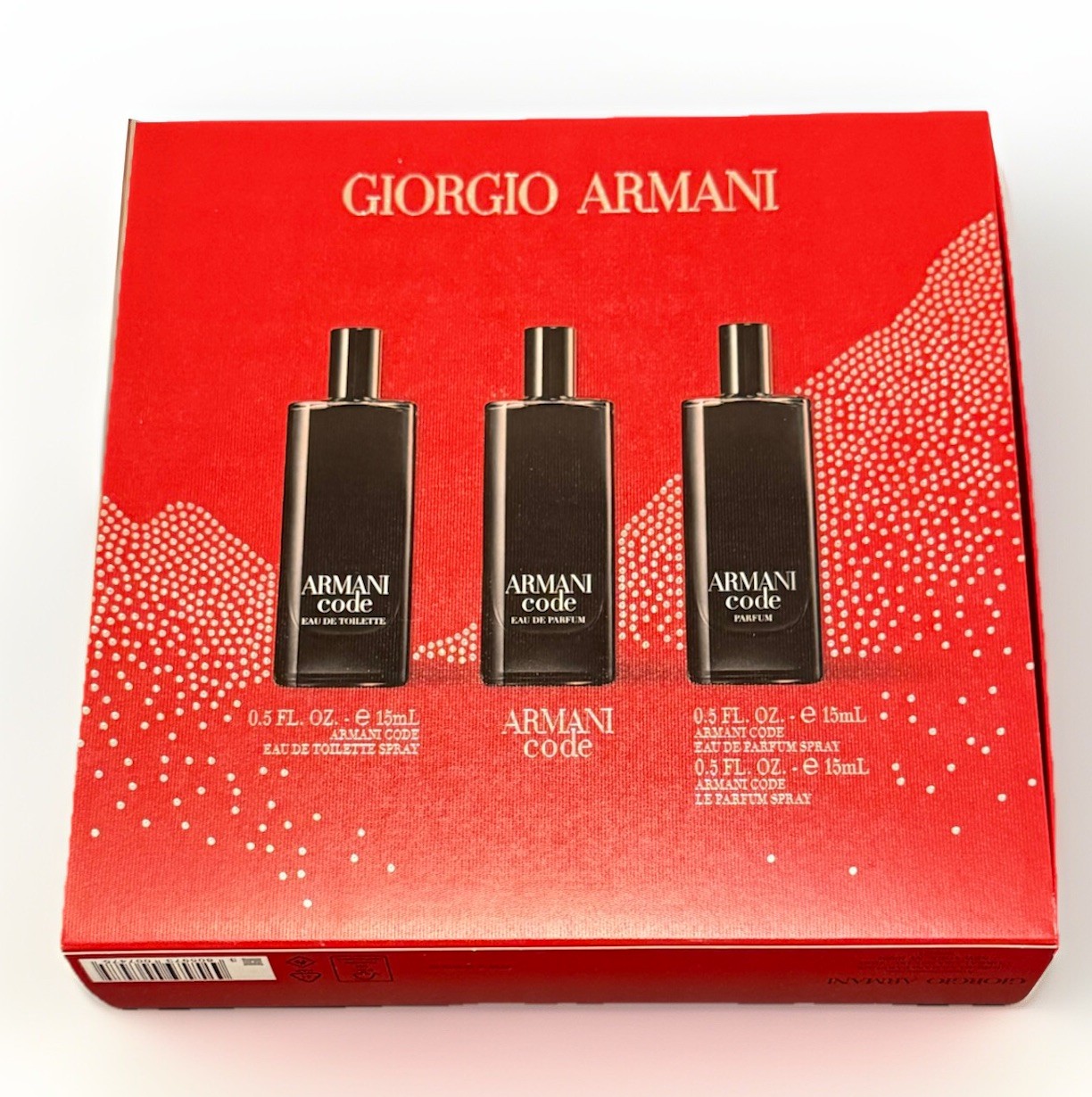 Giorgio ArmaniArmani Beauty Men’s 3-Pc. Armani Code Fragrance Discovery New