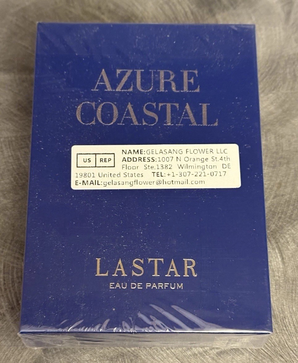 AZURE COASTAL Men’s Perfume All Year Fragrance – 1.69oz (50ml). New Sealed Pkg