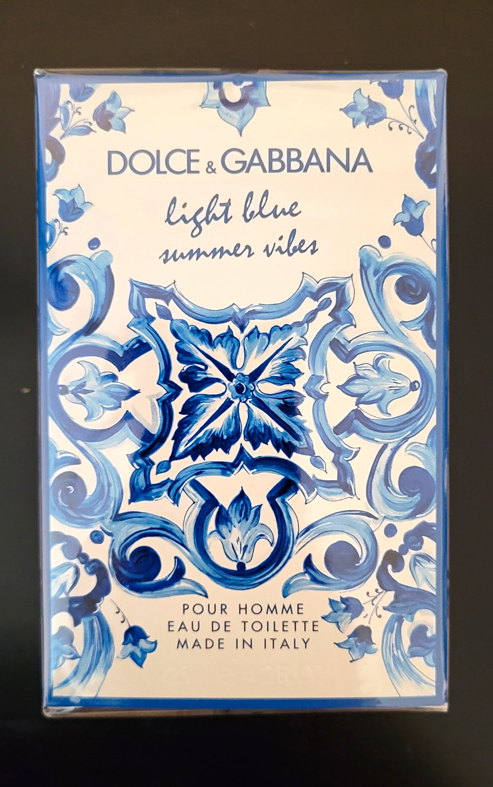 Dolce & Gabbana Light Blue Pour Homme EDT 125ml 4.2oz Limited Edition Authen