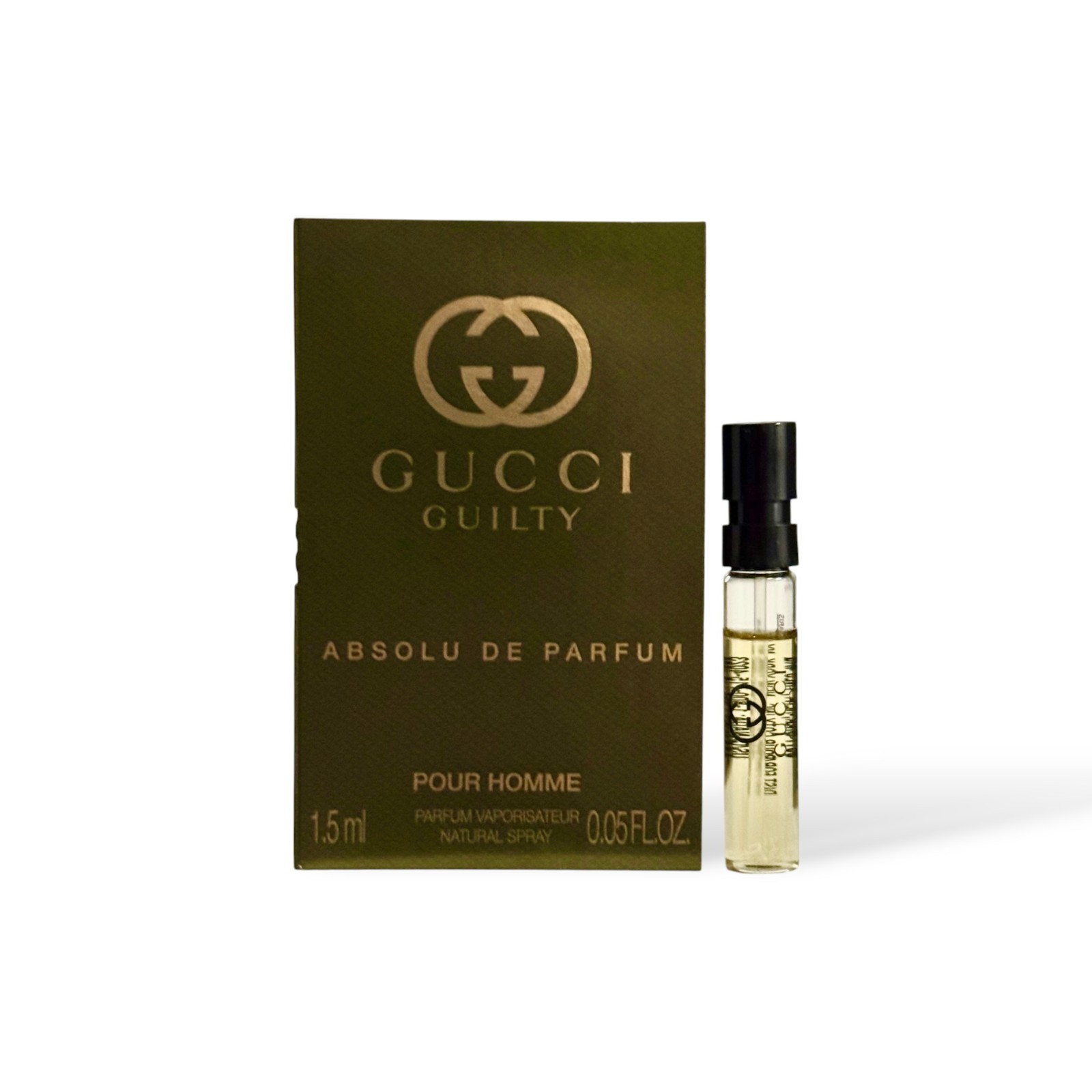 Gucci Guilty Absolu De Parfum Pour Homme Sample Spray 1.5ml/0.05 fl oz
