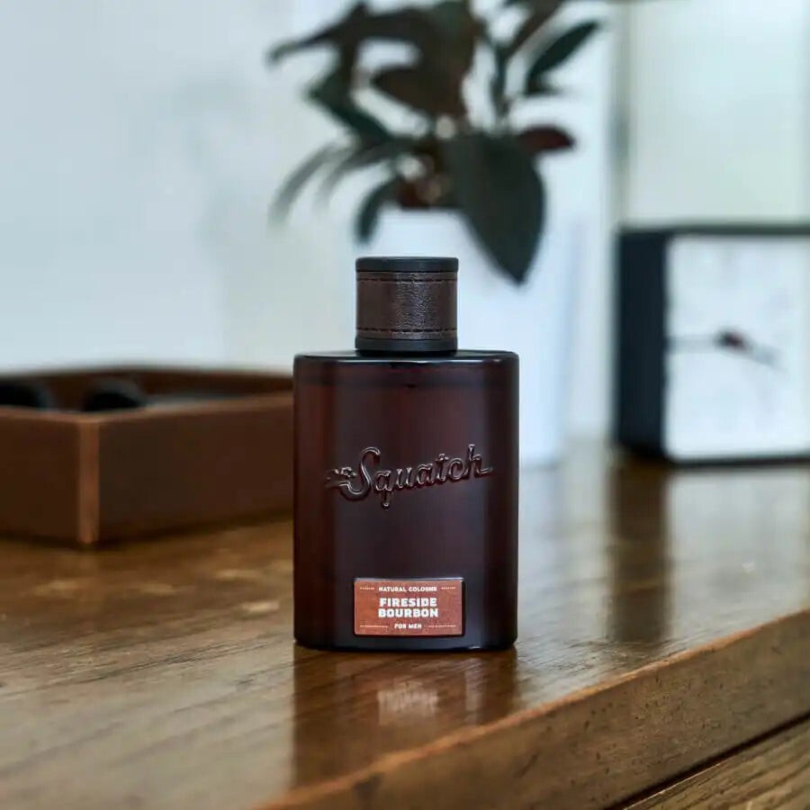 New! Dr. Squatch Fireside Bourbon Natural Cologne For Men 1.7fl oz (50ml) Sealed