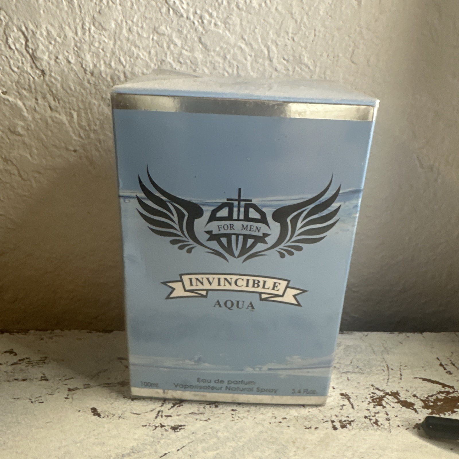 INVINCIBLE AQUA by Secret Plus For MEN 3.4 FL OZ / 100 ML EAU DE PARFUM SPRAY