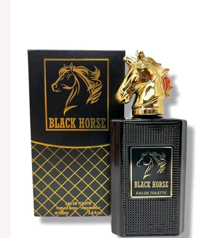 Black Horse Fragrance Couture Collection Eau De Toilette For Men 3.4 FL OZ
