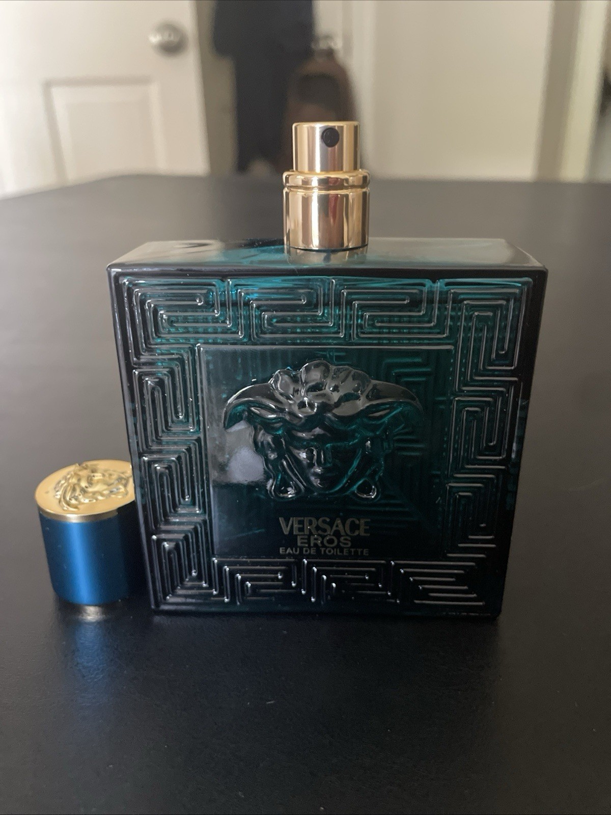 Versace Eros pour homme Eau de Toilette Spray for Men, New Tester Box 100 mL