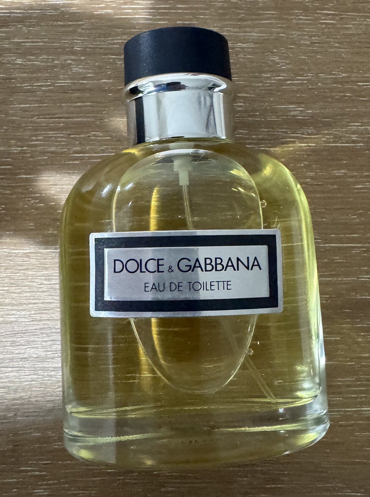Vintage DOLCE & GABBANA Pour Homme 4.2 FL. OZ /125 ml EDT Euroitalia RARE