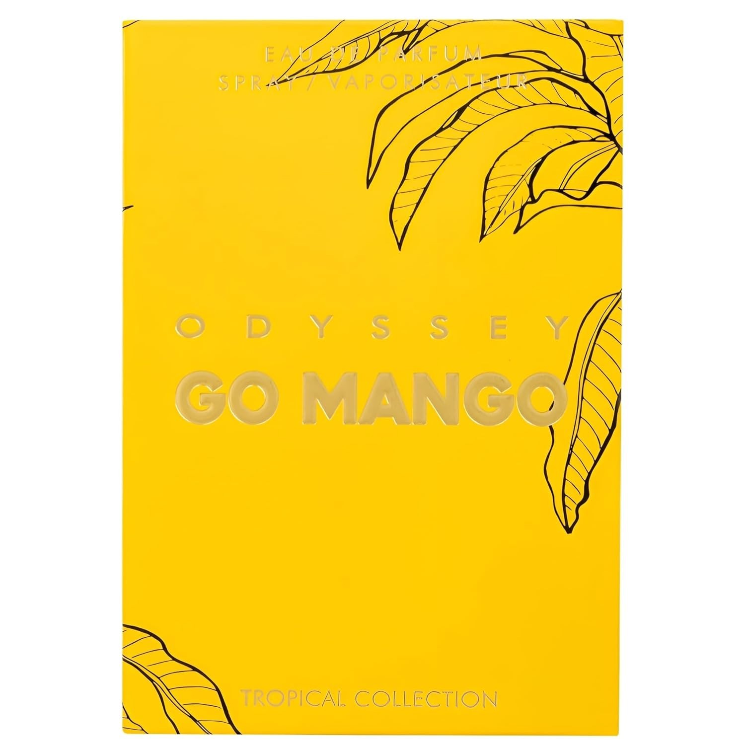 Armaf Odyssey Go Mango Tropical Collection Fruity, Woody, Amber, Vanilla 3.4oz