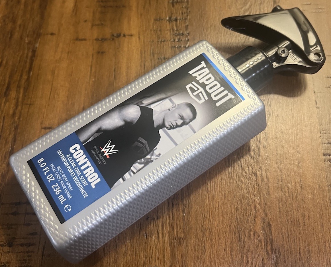 Lot of 3 Tapout Control Men’s Body Spray 8.0 Oz WWE Official Fragrance John Cena