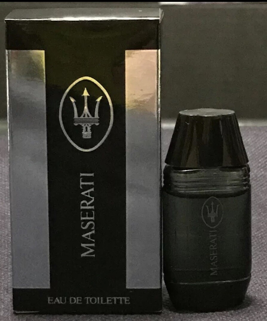 Maserati 4.9 ML Vintage EDT Miniature! This Is A Small Bottle!!