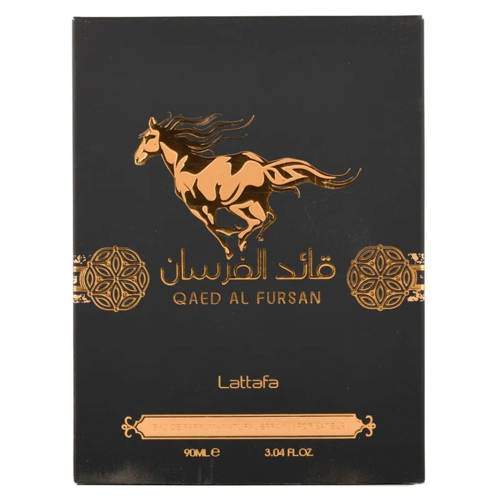 Qaed Al Fursan UNISEX by LATTAFA, Eau De Parfum 90ML 3.04 FL Perfume