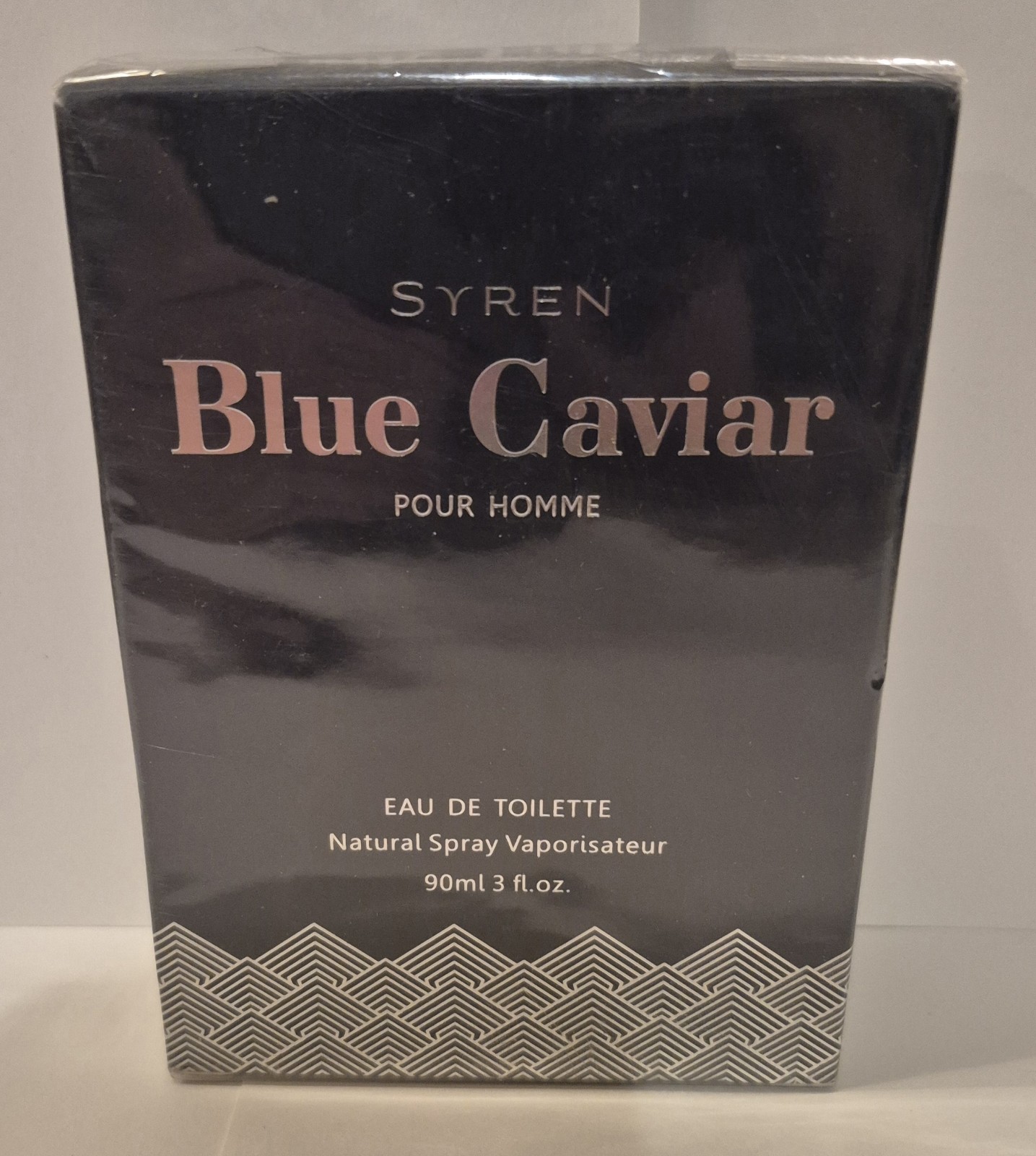 Syren Blue Caviar Pour Homme 3 oz EDT Spray~Factory Sealed~Rare~
