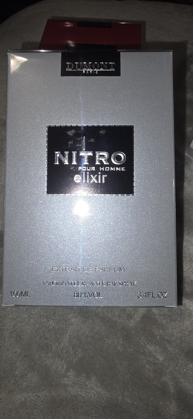 Dumont Nitro Elixir 3.4 Fl Oz EDP for Men – Bold Elegant Sensual Fragrance