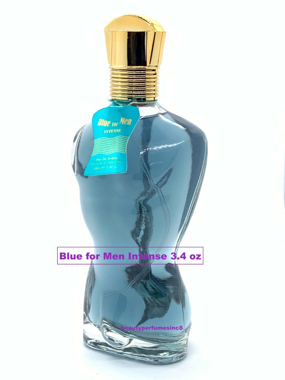 Blue for Men Intense 3.4 oz Eau De Toilette Spray Perfume for Men New with box