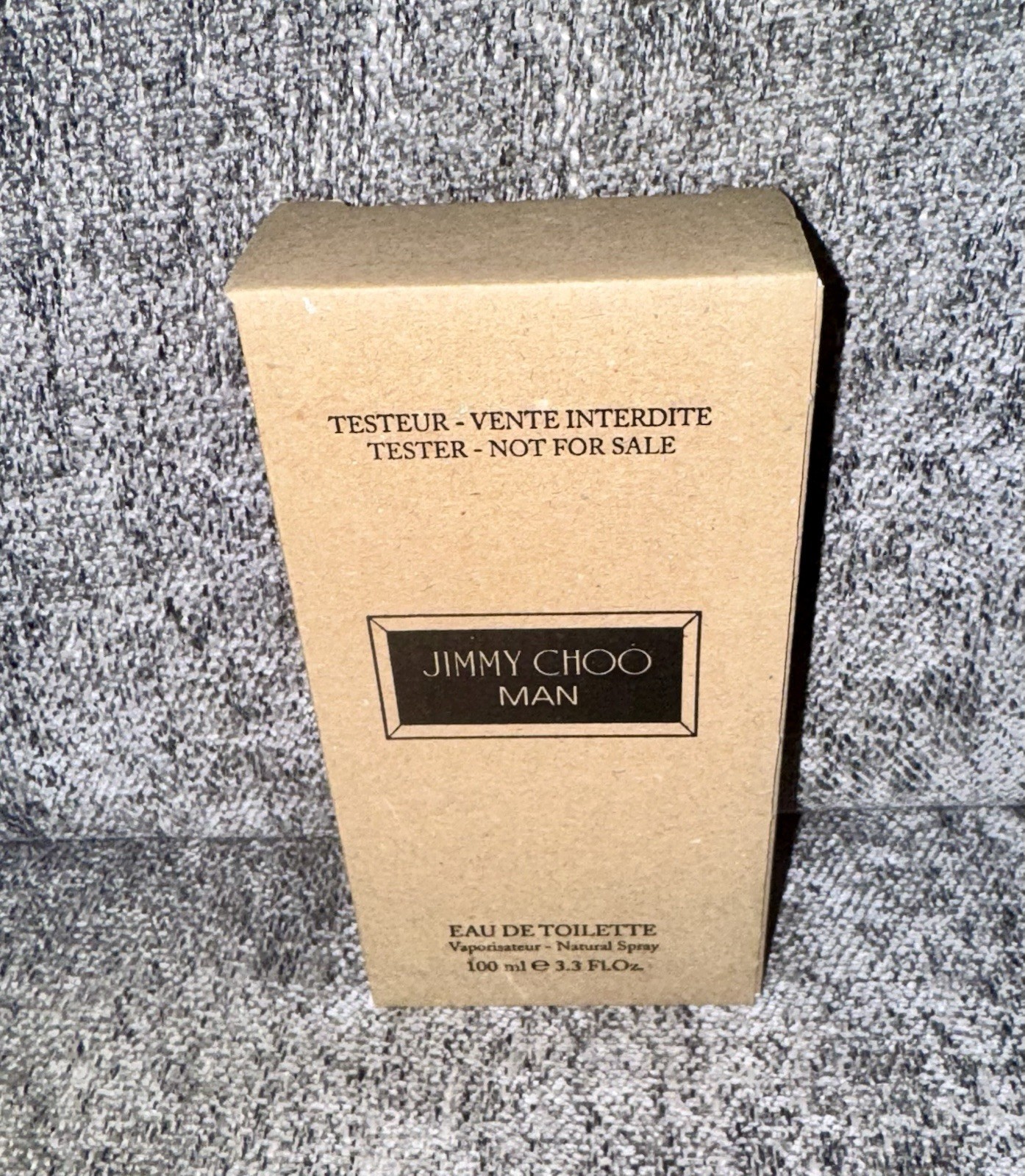 Jimmy Choo Man Eau de Toilette 3.4 Fl. Oz. Tester