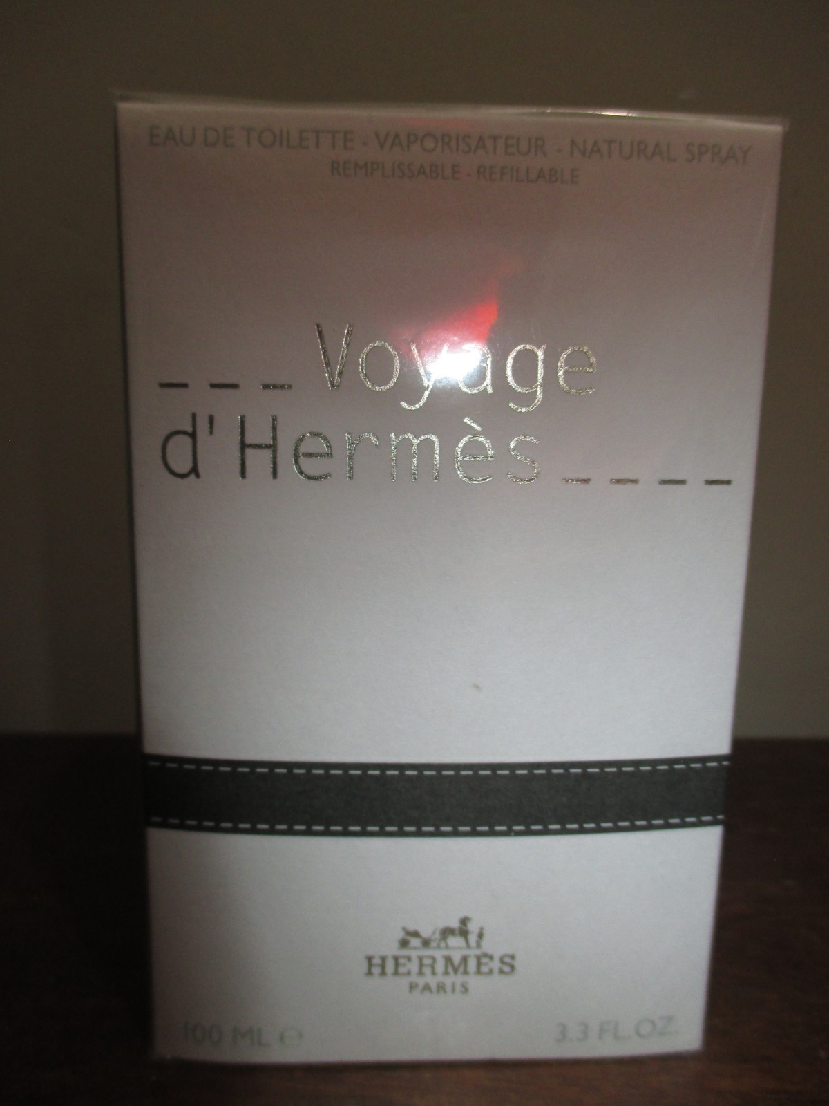 Voyage D’Hermes by Hermes 100 ml/ 3.3 oz Eau De Toilette Spray Refillable NIB