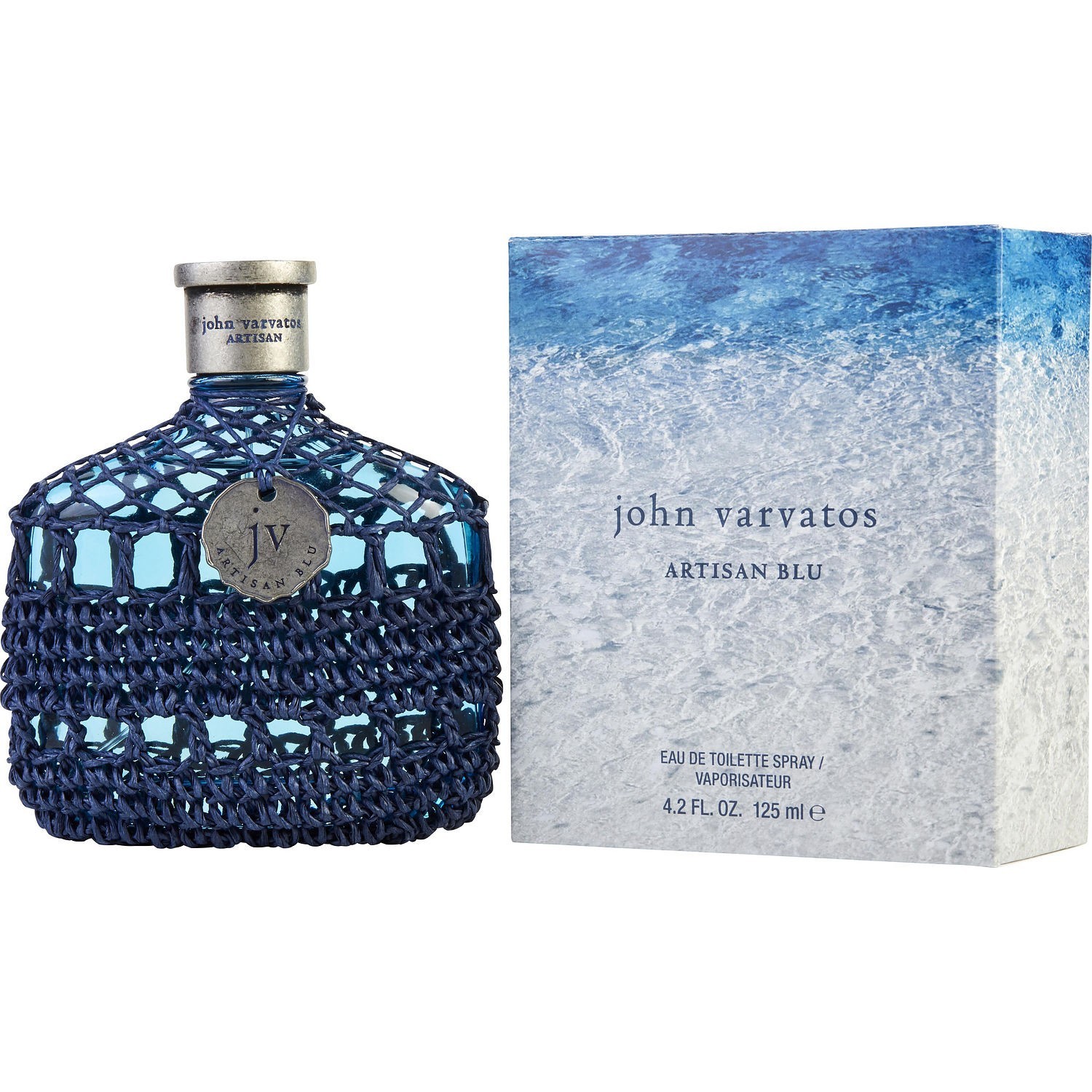 John Varvatos Artisan Blu 4.2 oz EDT Cologne for Men New In Box