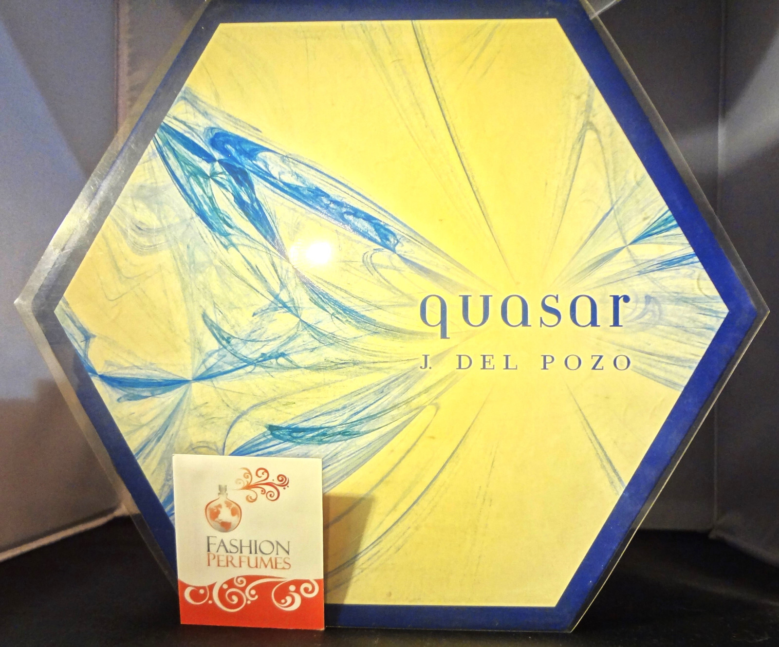 QUASAR by J. DEL POZO 4.2 OZ EDT MADE IN SPAIN **VERY HTF 3 PCS GIFT SET**
