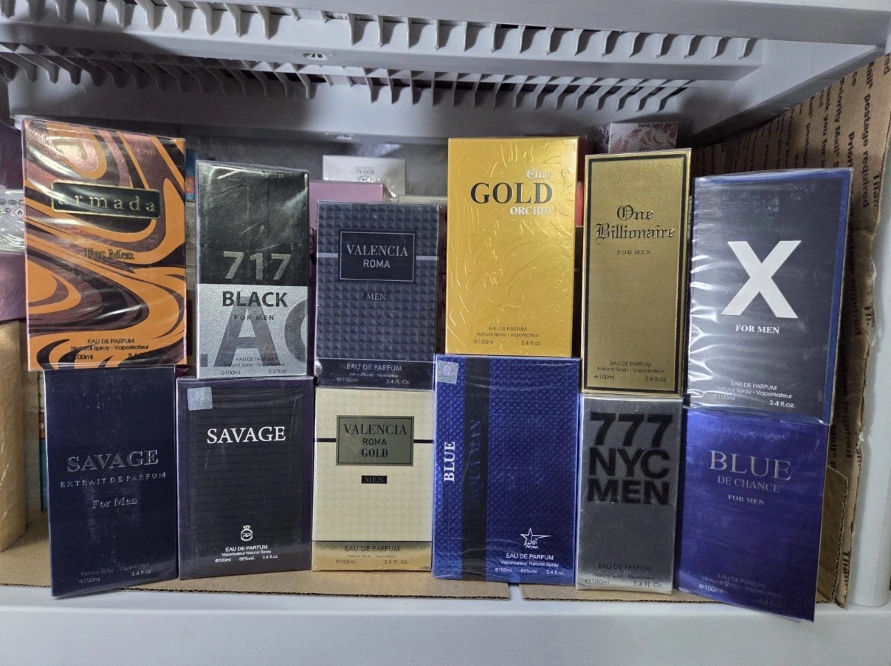 Wholesale Men’s Eau de Parfum Spray 3.4 Lot Of 8 Men’s Casual Colognes