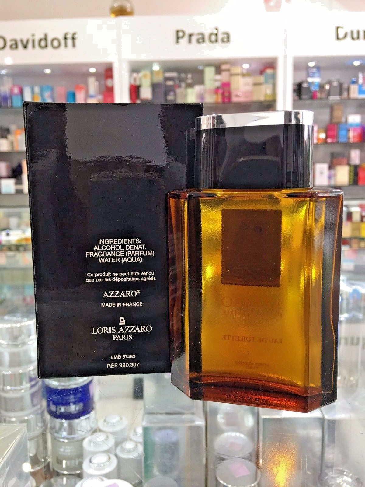 AZZARO POUR HOMME EDT SPLASH 75 ML (Original formula )CLASSIC