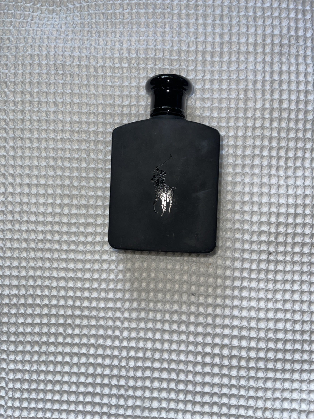 Ralph Lauren Polo Double Black Cologne 4.2 FL. Oz Empty Bottle Display