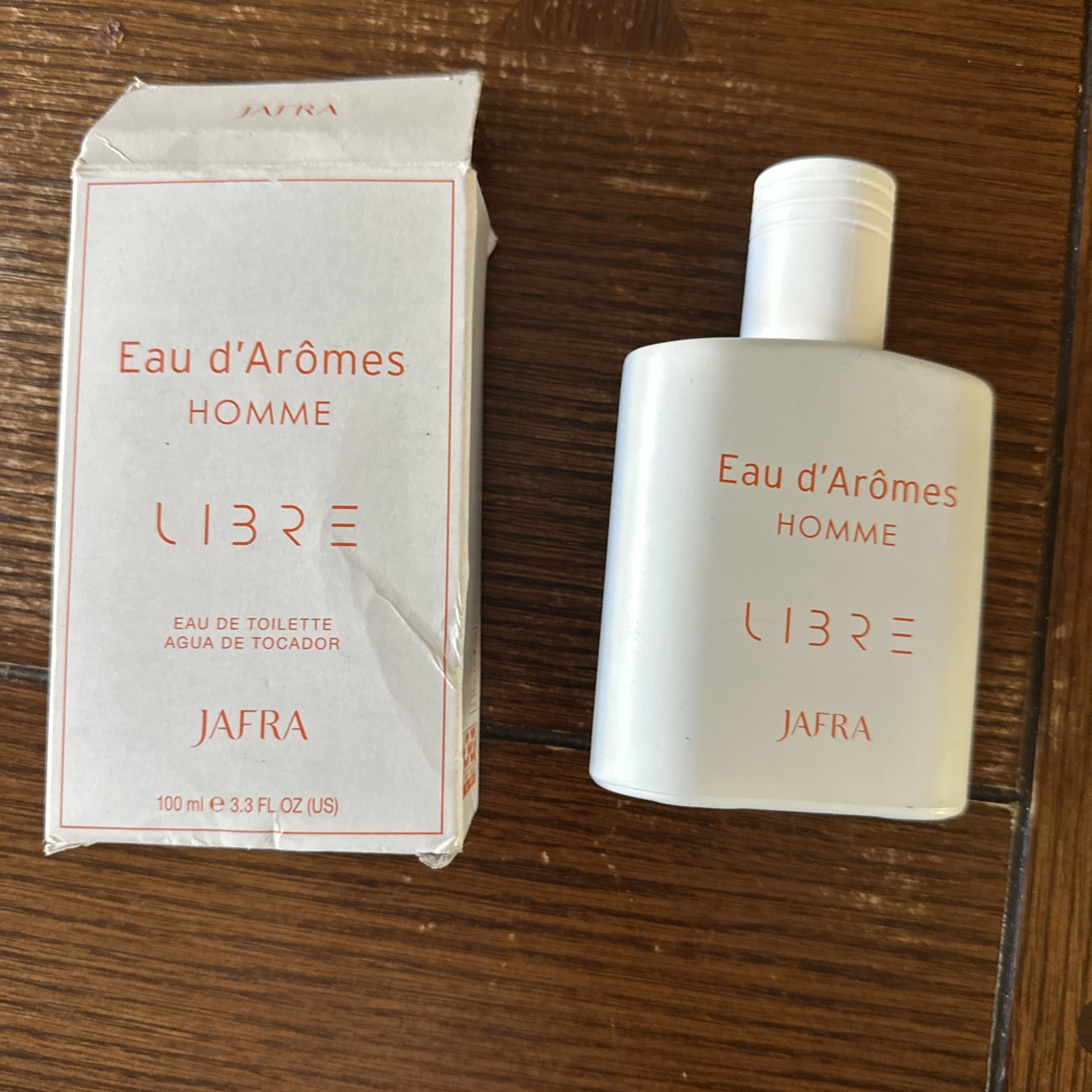 Jafra Eau d’Aromes Homme Libre Men’s Eau De Toilette 3.3 FL.OZ.