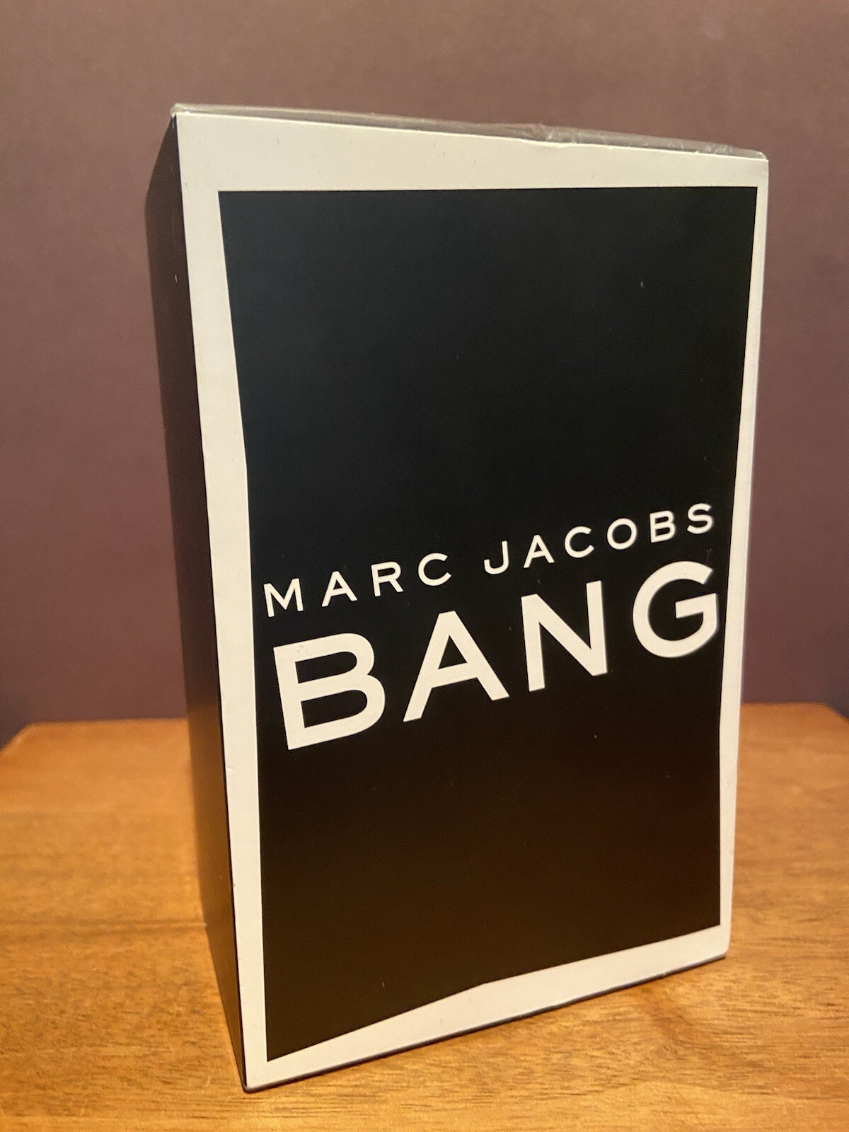 BANG by MARC JACOBS For Men 3.4 OZ /100 ml Eau de Toilette Spray Sealed Box RARE