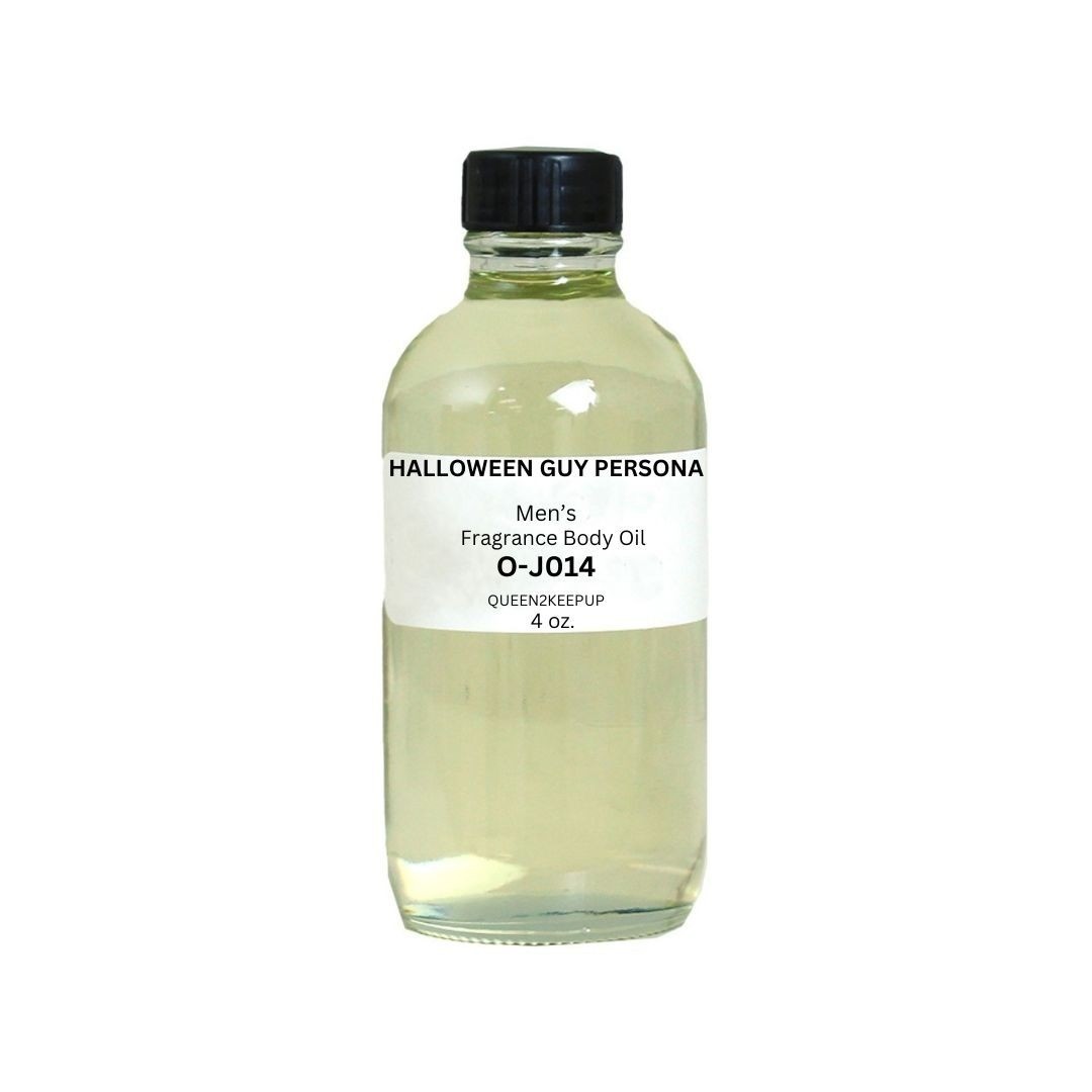 Halloween Guy Persona (Men) Body Oil 4 oz Fragrance All Natural Scent