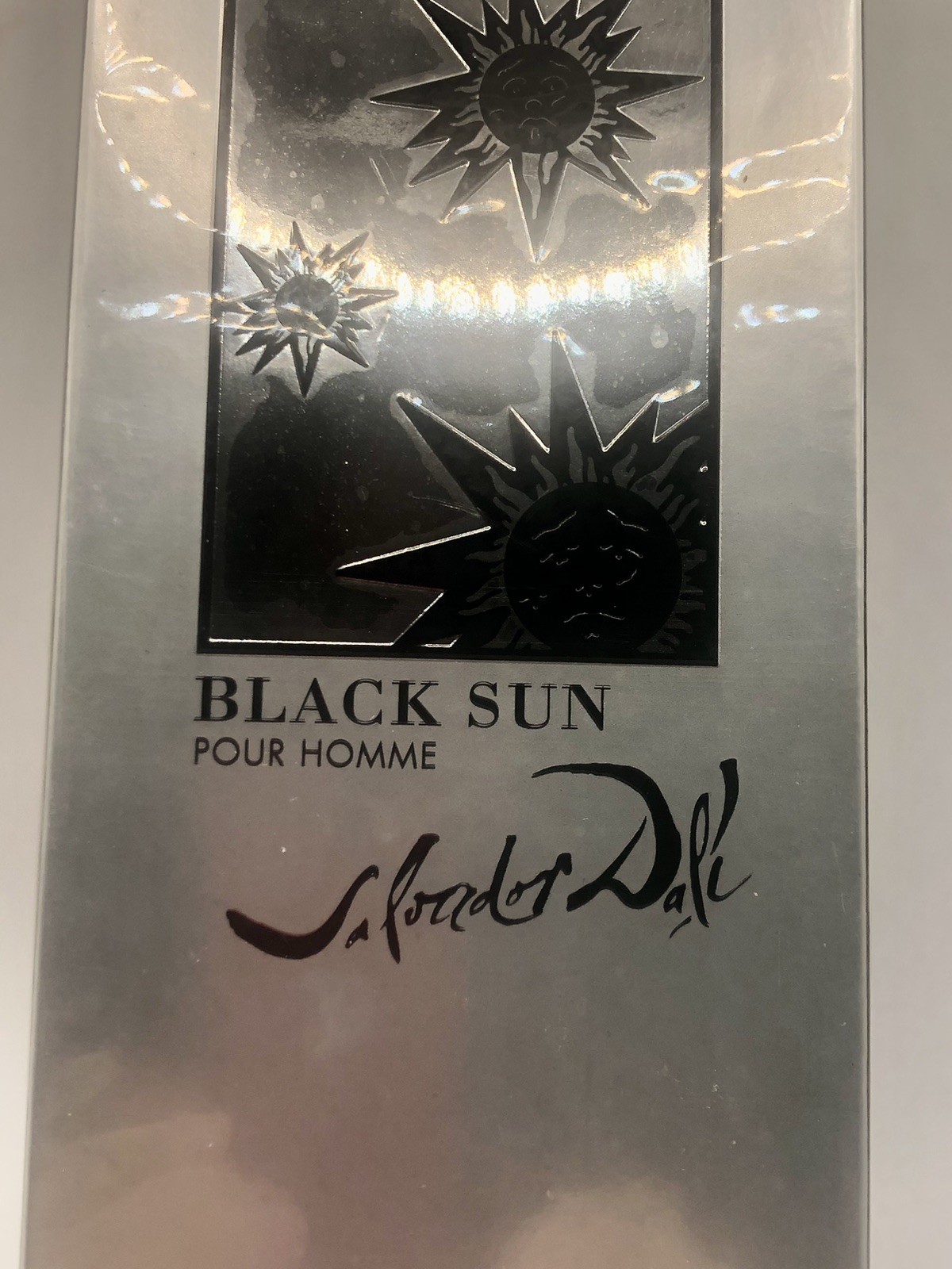 BLACK SUN Pour Homme By Salvador Dali EDT Spray 3.4 oz 100 ml – NEW SEALED BOX
