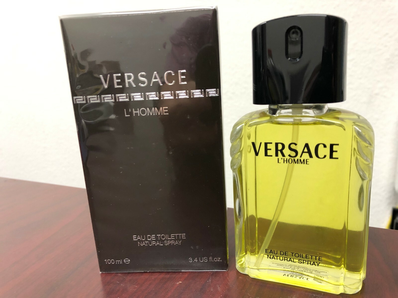 VERSACE L’HOMME by VERSACE 3.4 FL oz / 100 ML EDT Spray Batch # 1104710