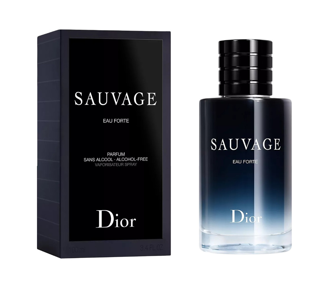 Dior Sauvage Eau Forte for Men 3.4 oz Parfum Alcohol-Free Spray