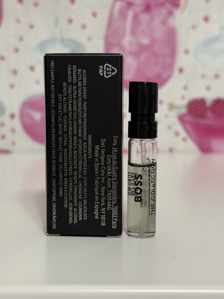 Boss The Collection Bold Incense Eau De Parfum Intense 5ml/.05oz Spray Sample
