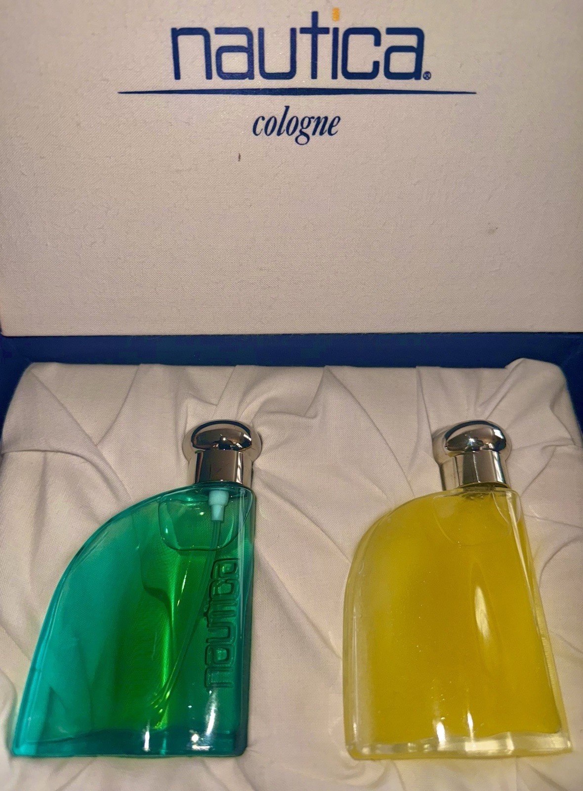 (Vintage Rare) Nautica Cologne + AfterShave 1.7oz Gift Set Box