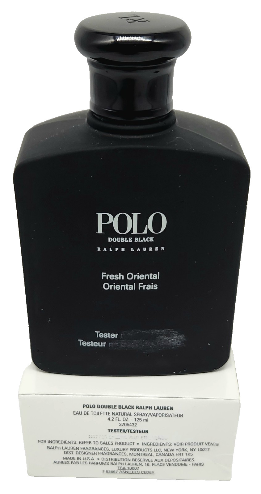Polo Double Black By Ralph Lauren Fresh Oriental For Men EDT Spray 4.2 fl oz