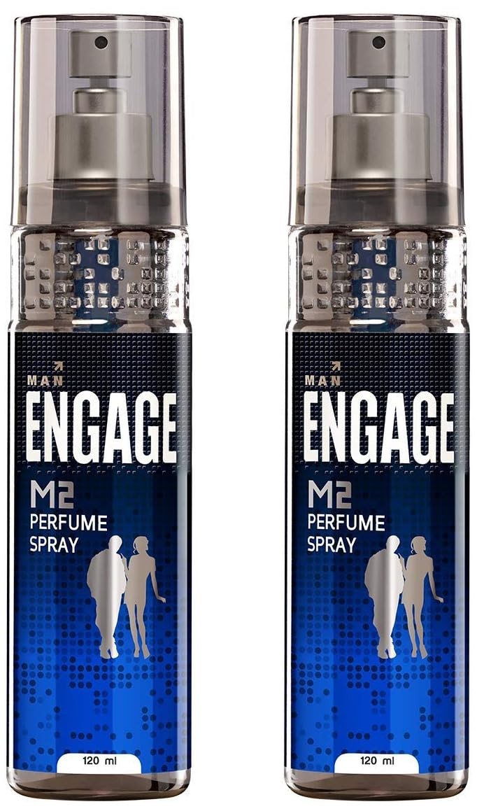 2X Engage M2 Perfume Body Spray for Men, 120ml Free Shipping