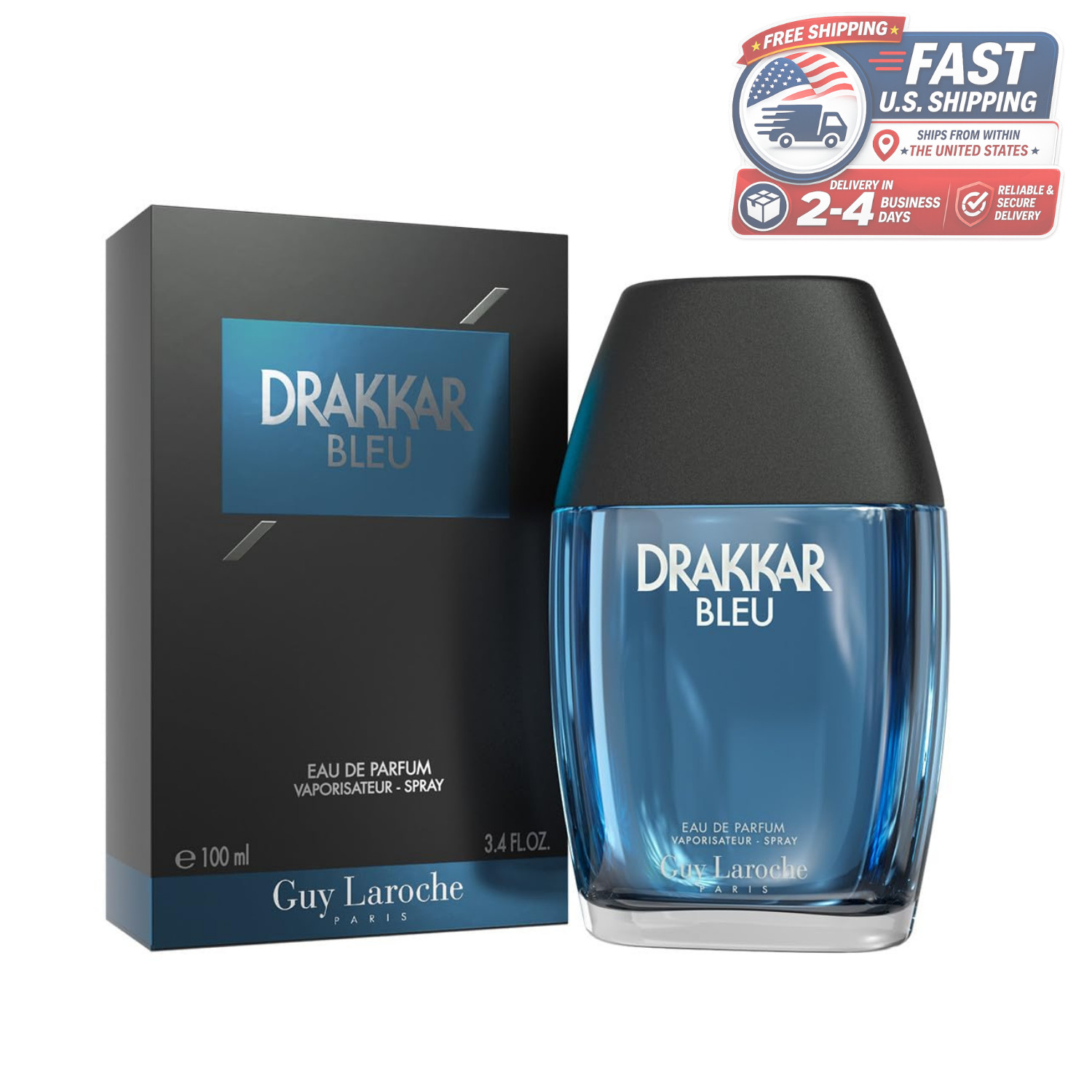 Laroche Drakkar Bleu – Iconic Premium Fragrance – Powerful, Aquatic & Fresh