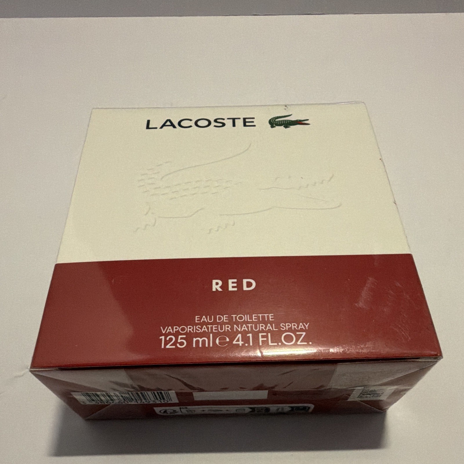 Lacoste Red Eau de Toilette Vaporisateur Natural Spray, Regular 4.1 fl oz