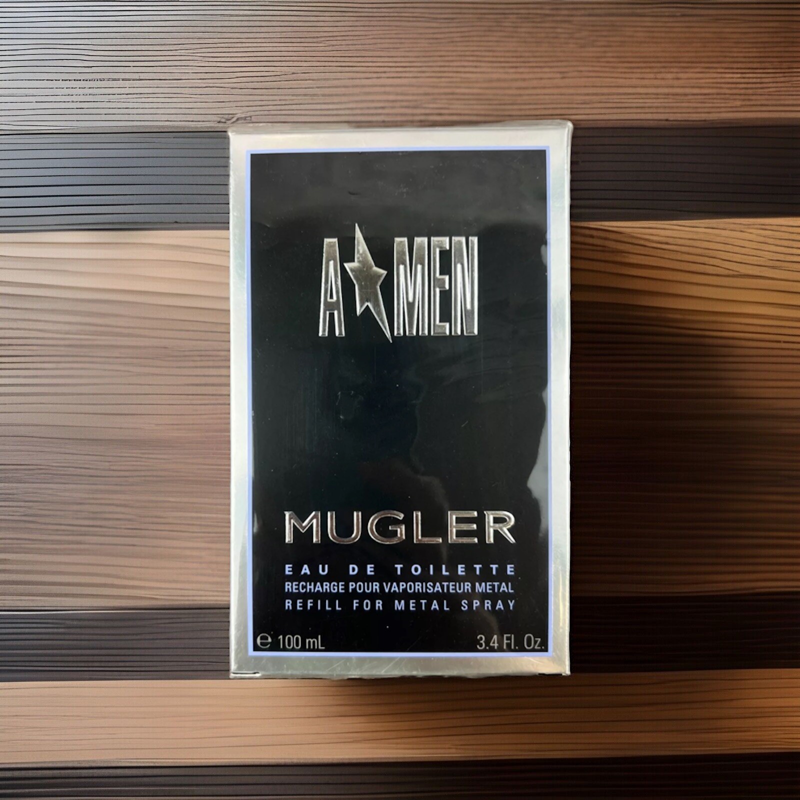 Thierry Mugler AMEN Angel Men’s Eau De Toilette 3.4oz | NEW IN BOX | Old Formula