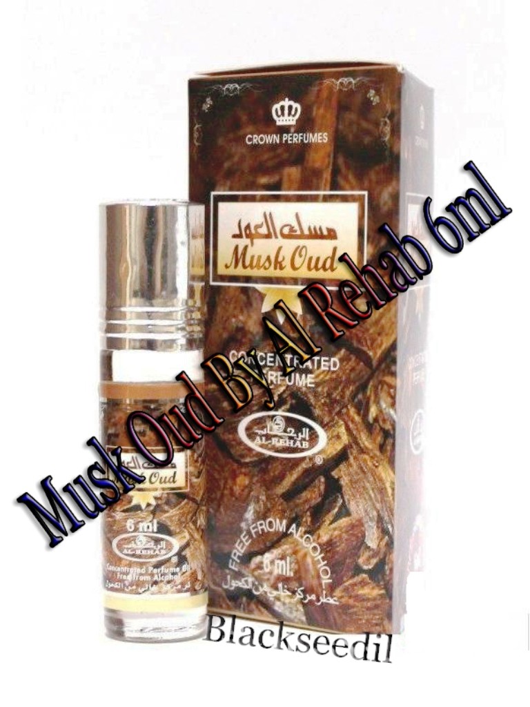 Musk Oud – 6ml Roll-on Perfume Oil by Al-Rehab