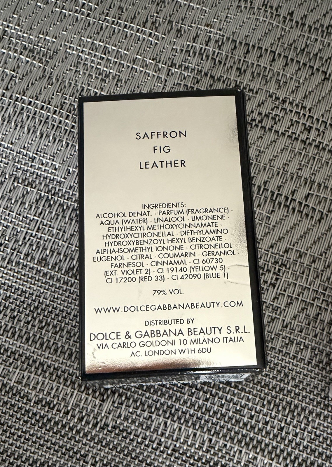 Dolce & Gabbana Lot K Eau de Parfum Pour Homme Mini Travel 5ml/.17oz Devotion