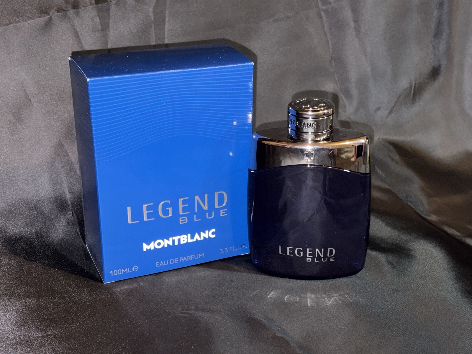 Montblanc Legend Blue Eau de Parfum Spray, Regular Size 3.3 fl oz