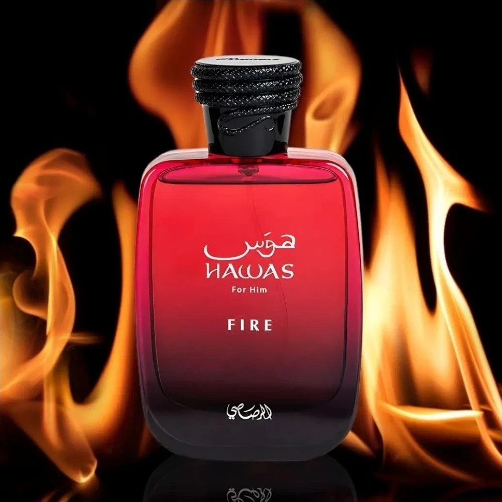 Rasasi Hawas For Him Fire Eau de Parfum Spray 3.4 fl oz Regular Size