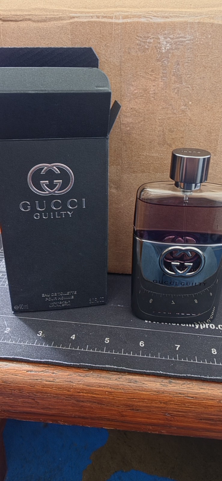 Gucci Gucci Guilty Pour Homme Eau de Toilette Spray, Regular Size, 90 ml