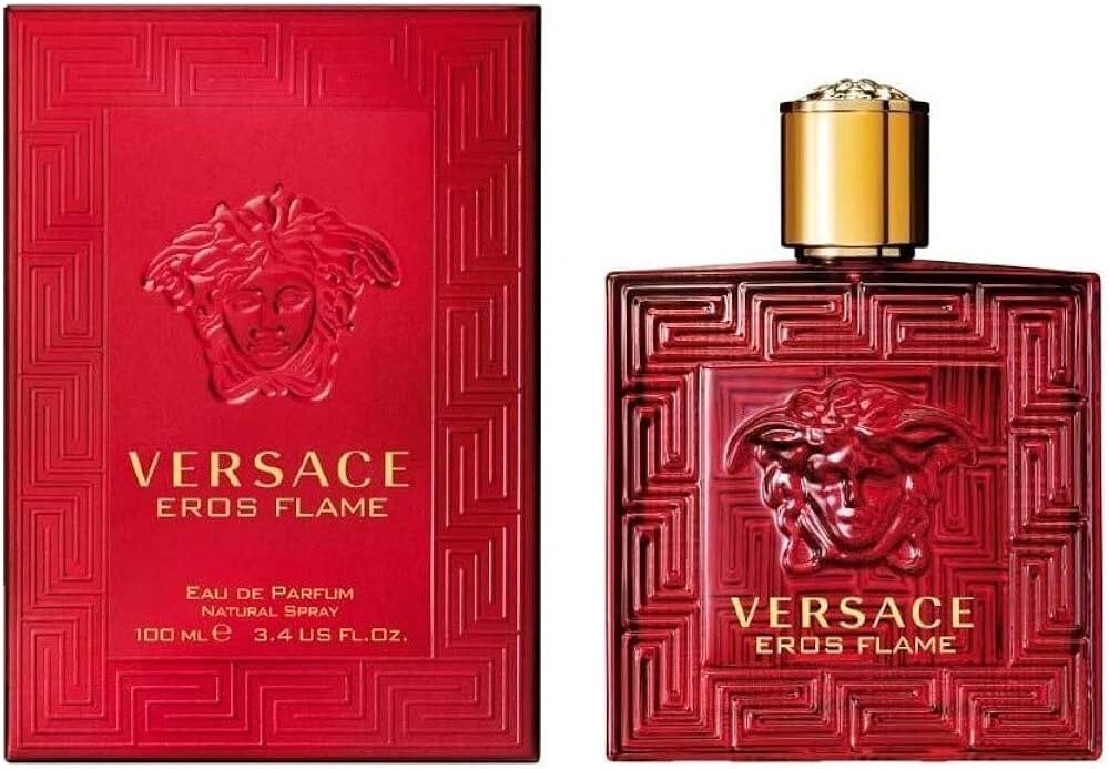 Versace Eros Flame by Versace Eau de Parfum Spray for Men 3.4oz