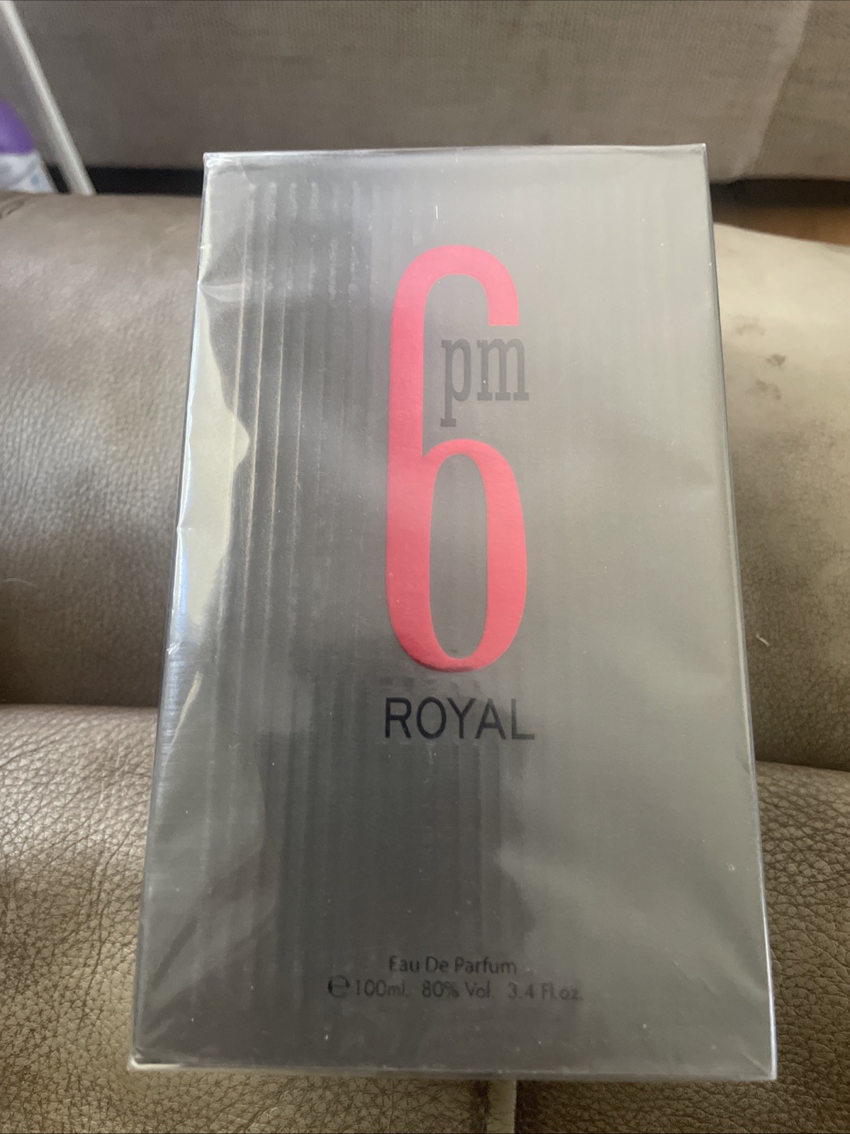 6pm Royal Eau de Parfum Spray for Men 3.4 fl oz Regular Size Fragrance