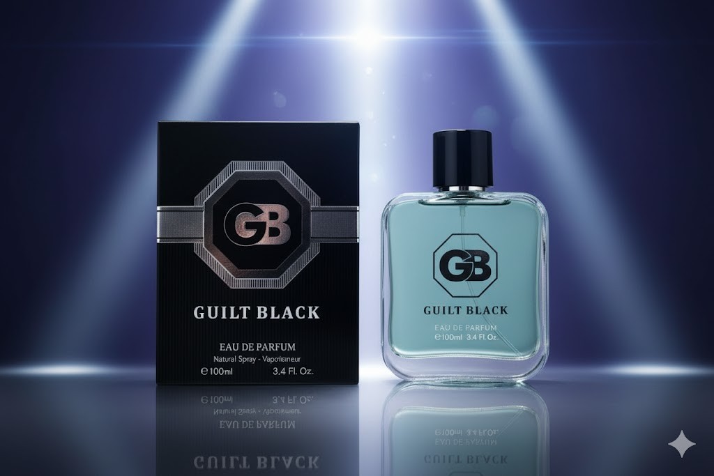 GUILT BLACK MEN COLOGNE – 3.4OZ BY URBAN COLLECTION – INSPIRED BY GUCCI GUILTY